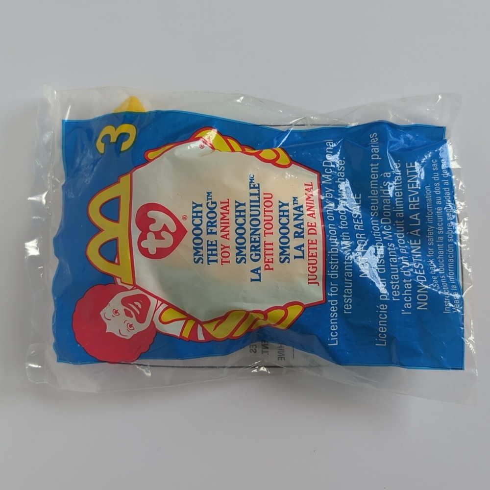 Ty lot Smoochy beanie babies beanie buddies McDonald's frogs with tags 97-99 - Picture 9 of 11